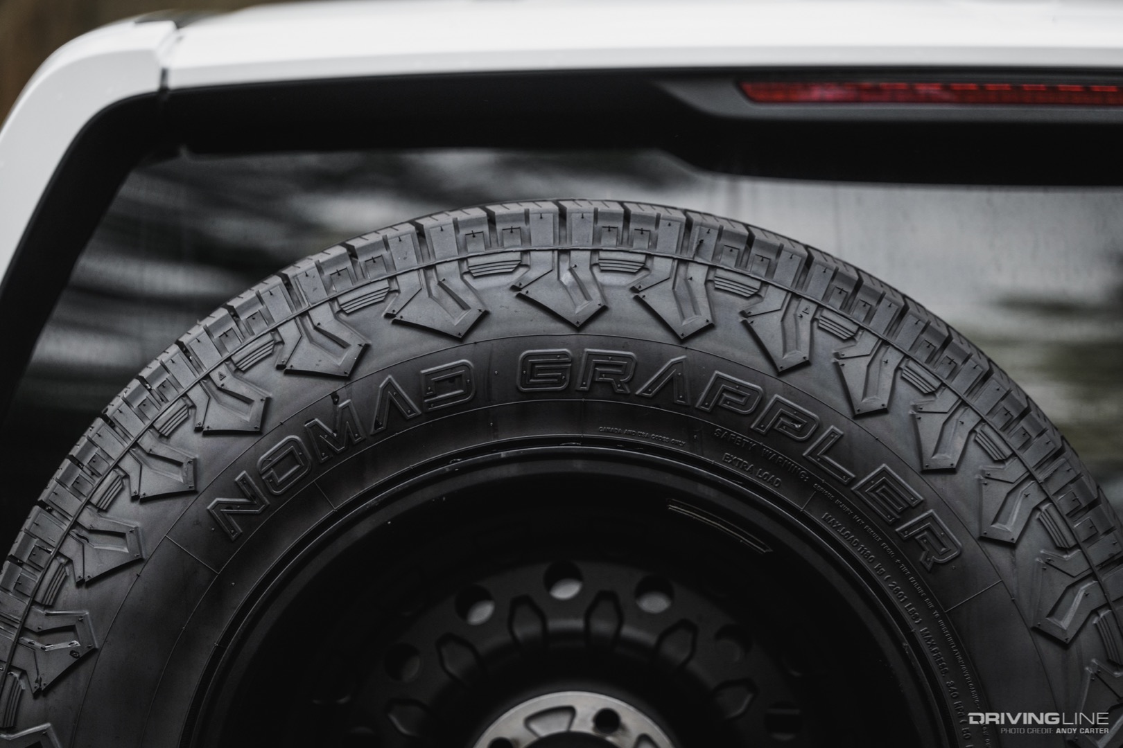Nitto Nomad Grappler spare tire