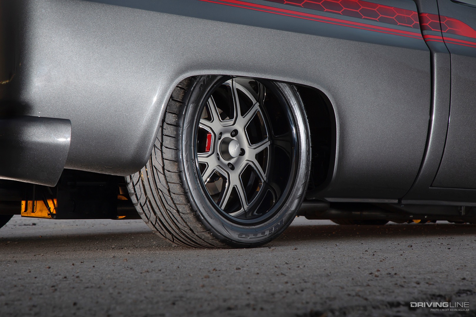 Lowered truck on Nitto NT555 G2 tires