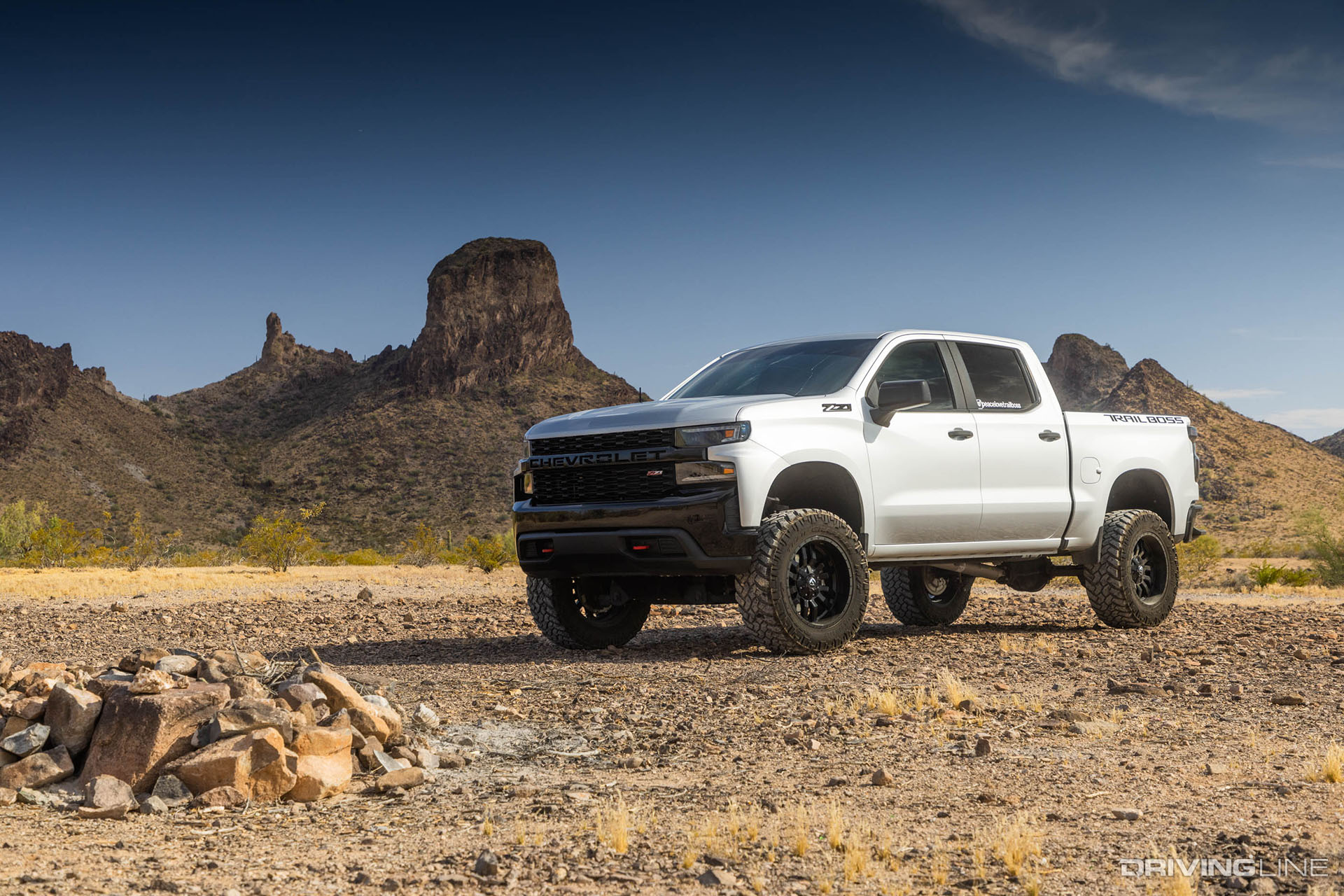 Chevy Silverado Trail Boss on Nitto Trail Grappler