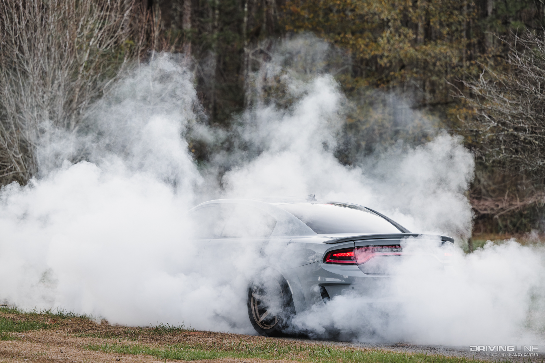2022 Dodge Charger Hellcat with NT555 RII burnout