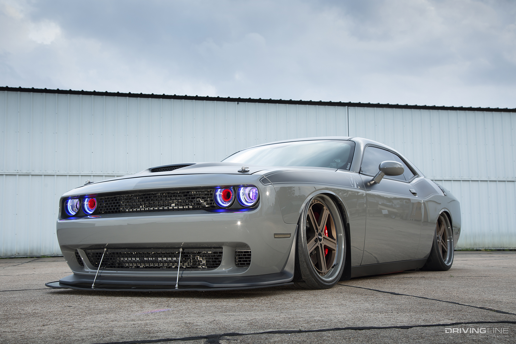 Andrew Lowe's Bagged Dodge Challenger