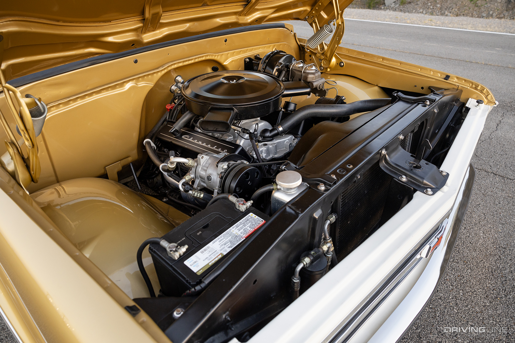 410ci Small Block Engine of Randy Bynum's '68 Chevy C10 CST Gold Anniversary Edition