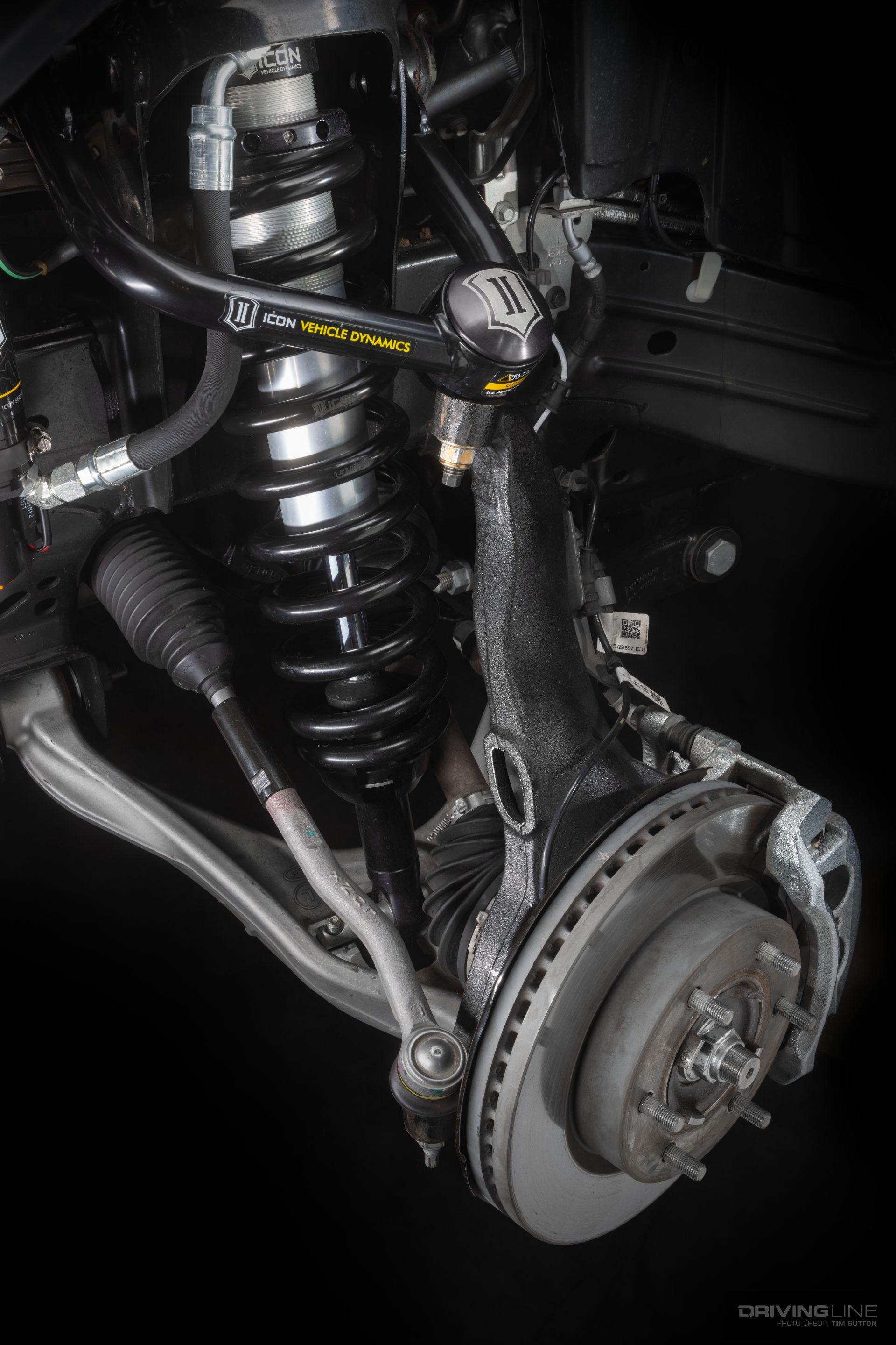 2021 Ford Bronco Icon coilover and upper control arm