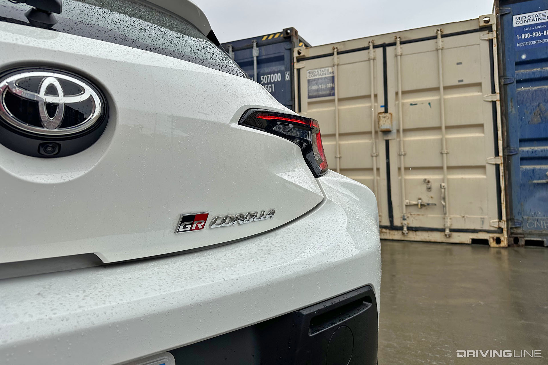 Toyota GR Corolla Rear Emblem