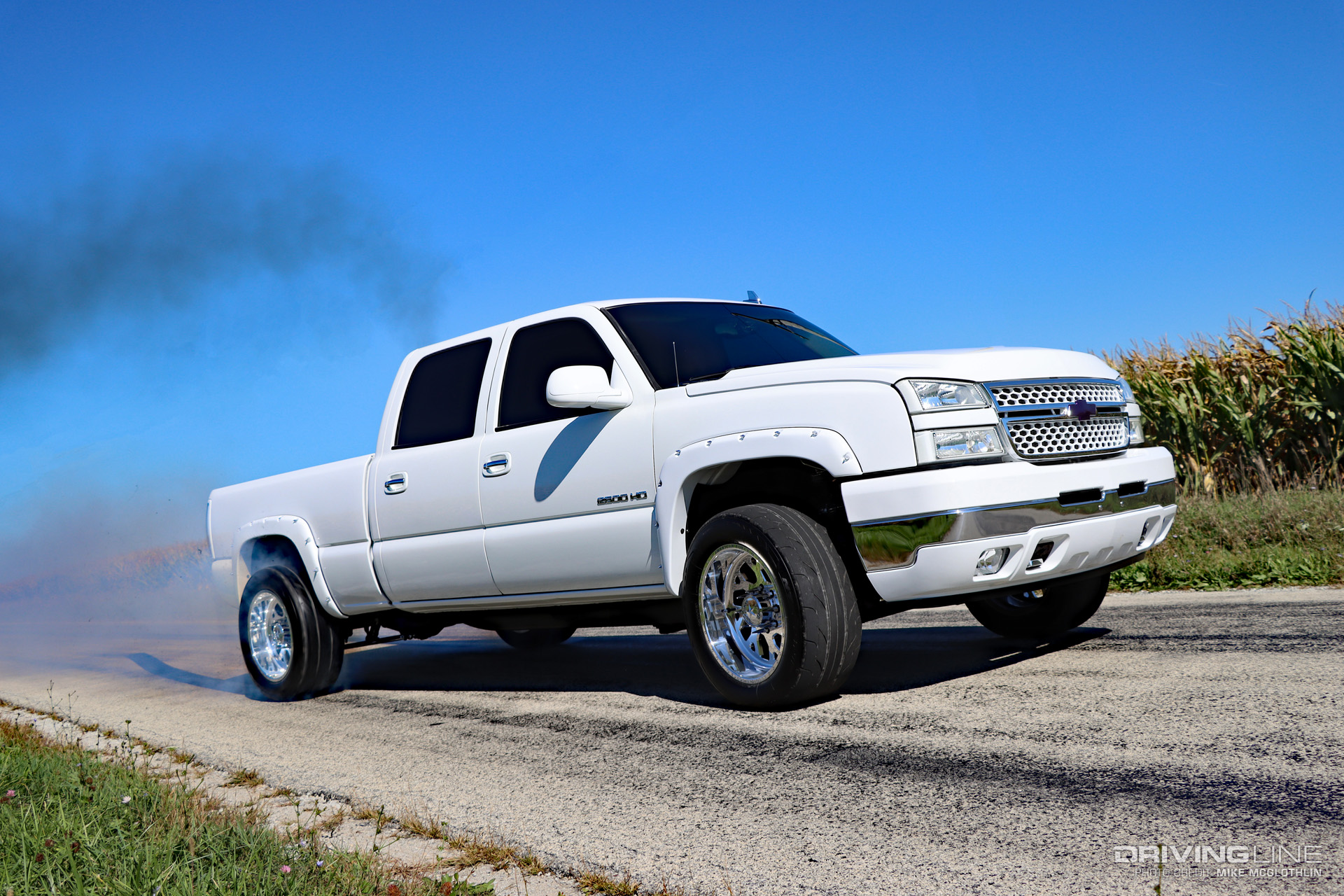 2006 Chevrolet Silverado 2500 HD Duramax Diesel Burnout