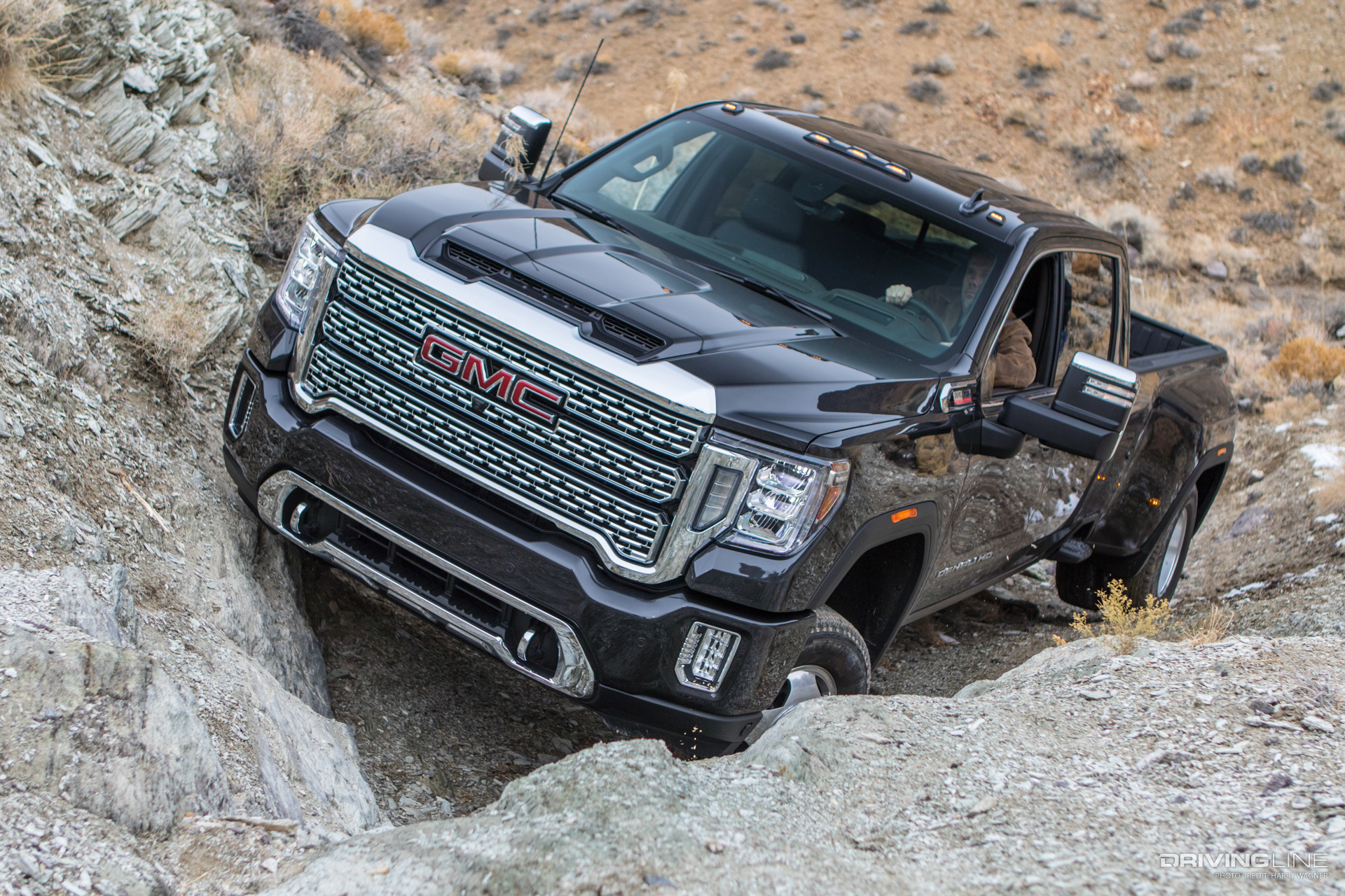 GMC HD Truck off-roading