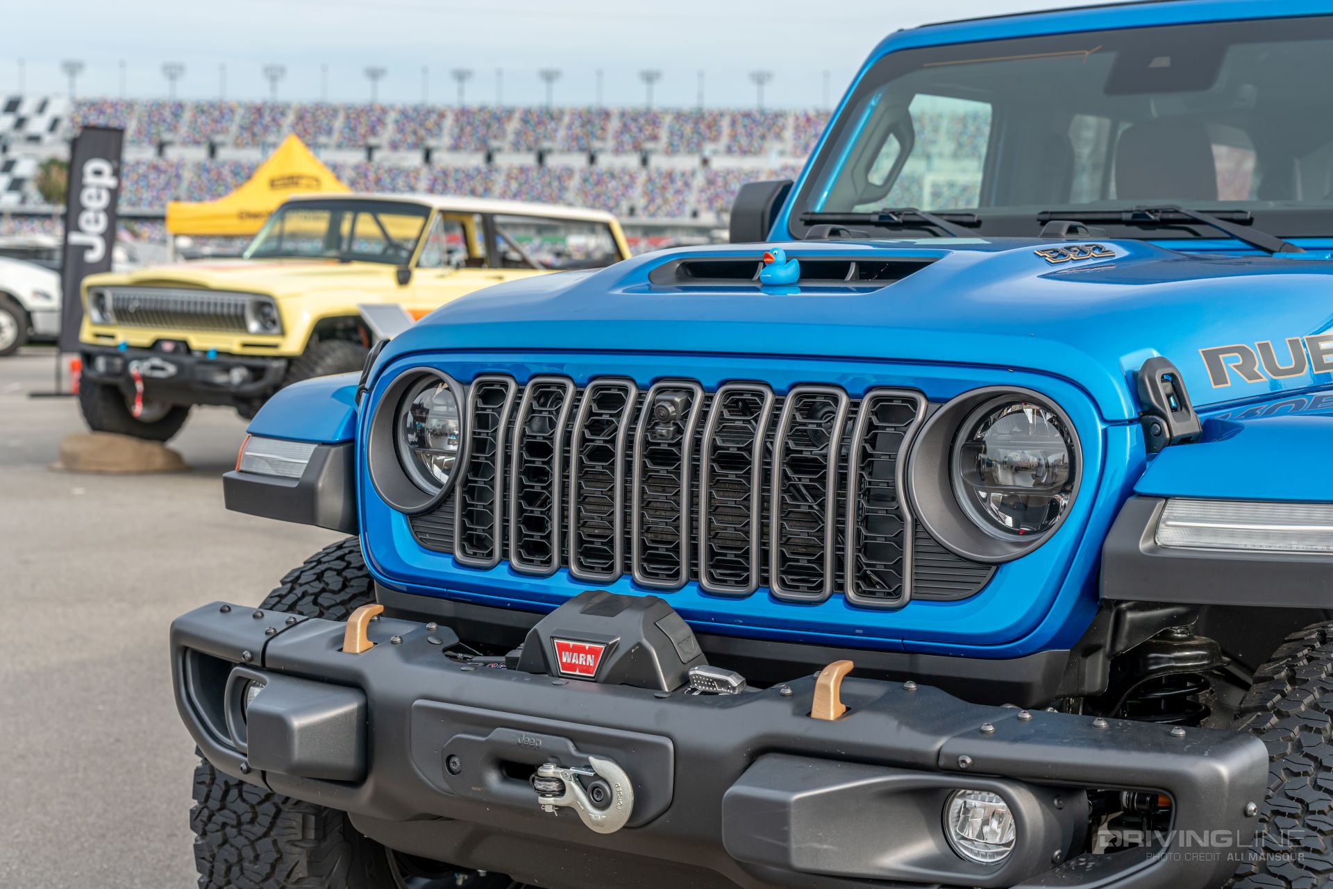 2024 Jeep Wrangler Rubicon 392 hydro blue new grille