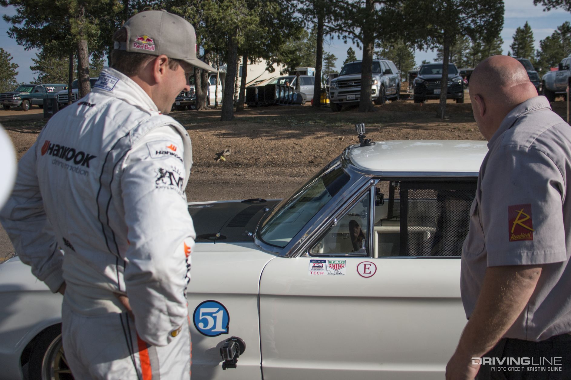 Rhys Millian & Aaron Kaufman at 2016 Pikes Peak International Hill Climb