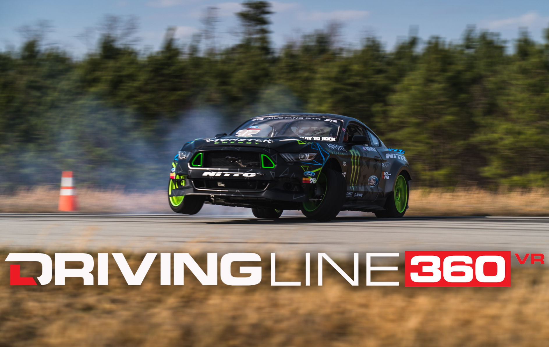 Driving Line 360 - Vaughn Gittin Jr. - Formula Drift Rd. 5 Canada