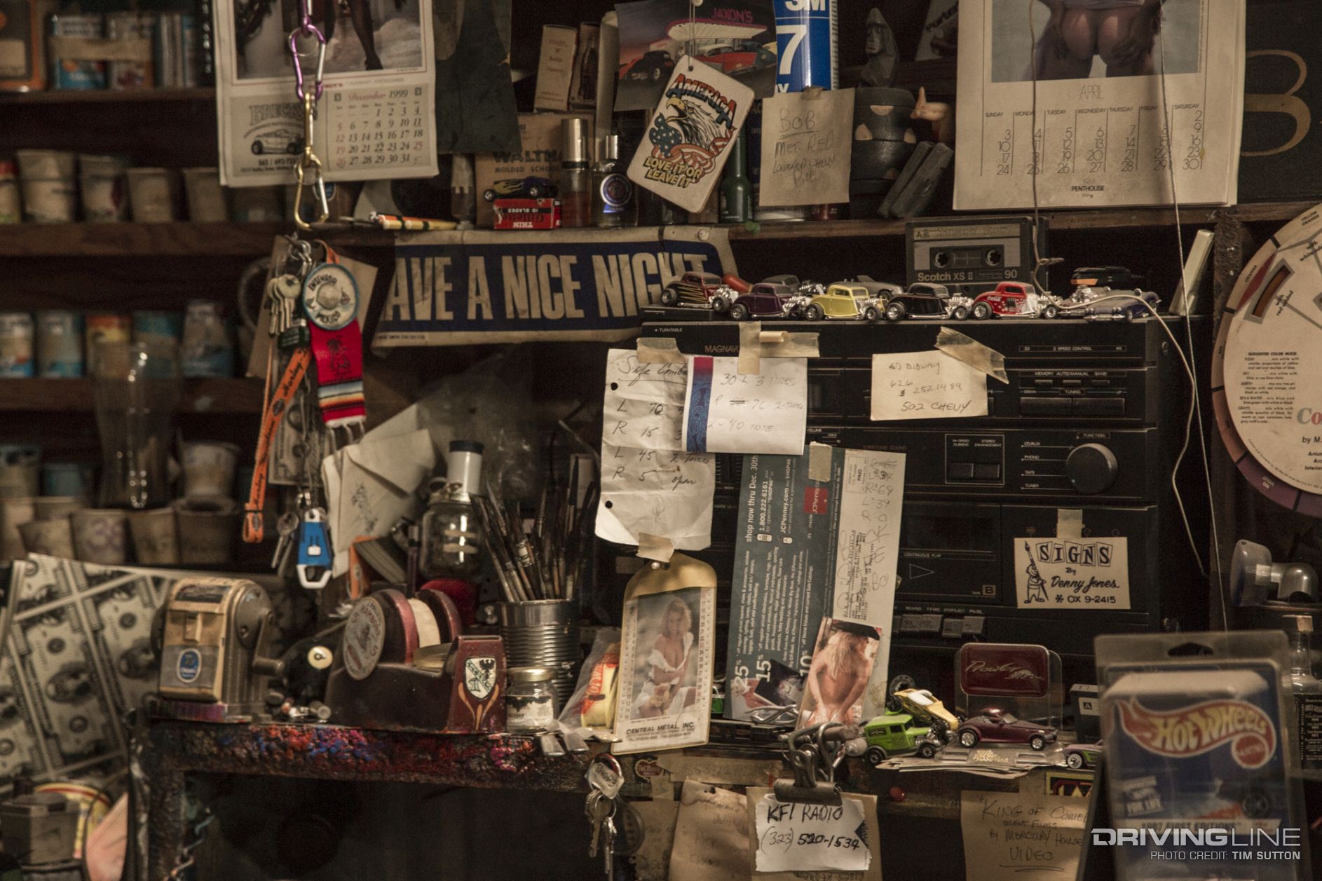 Dennis Jones Pin Striping Artist Profile