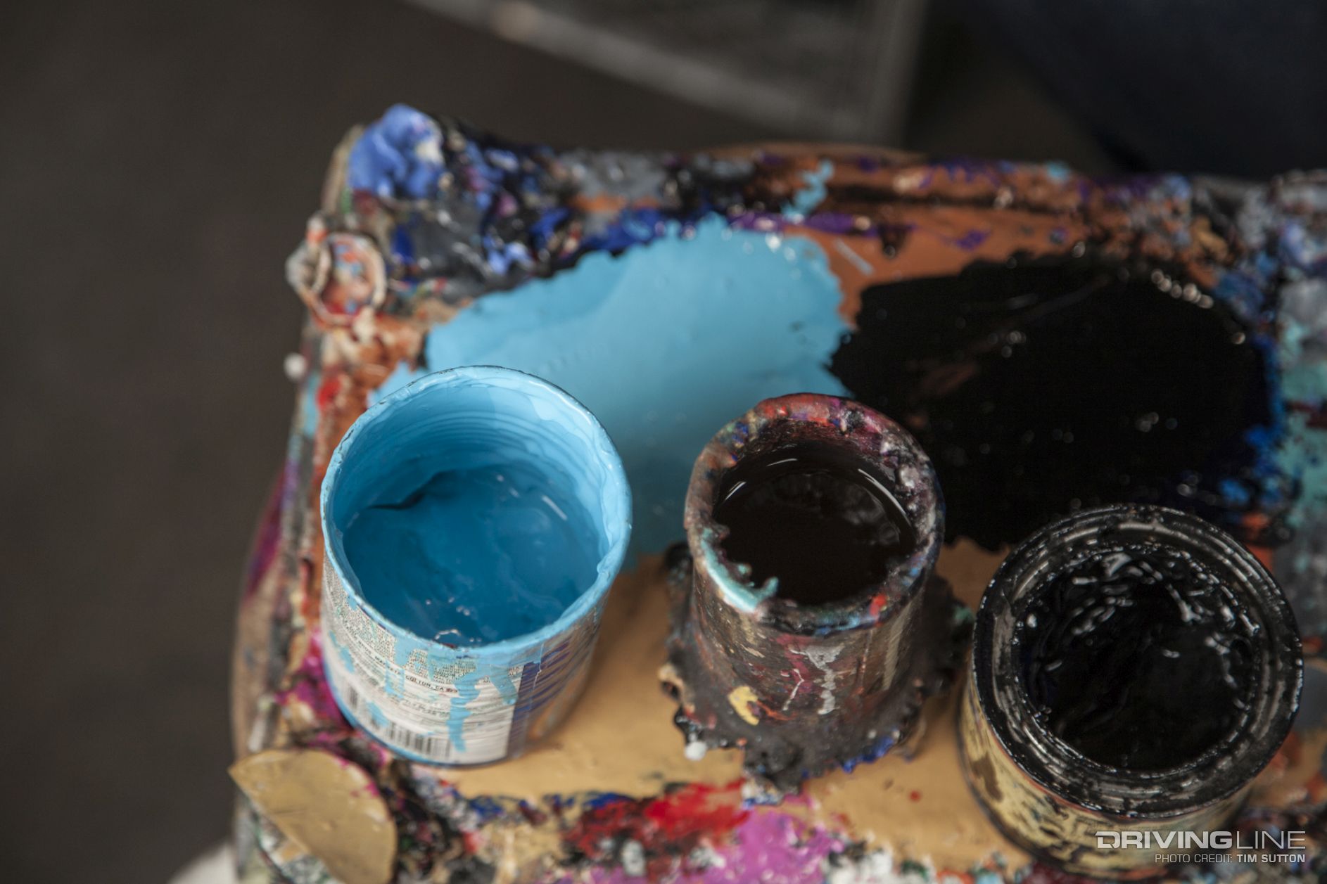 Pinstripe and Car Lettering - Dennis Jones