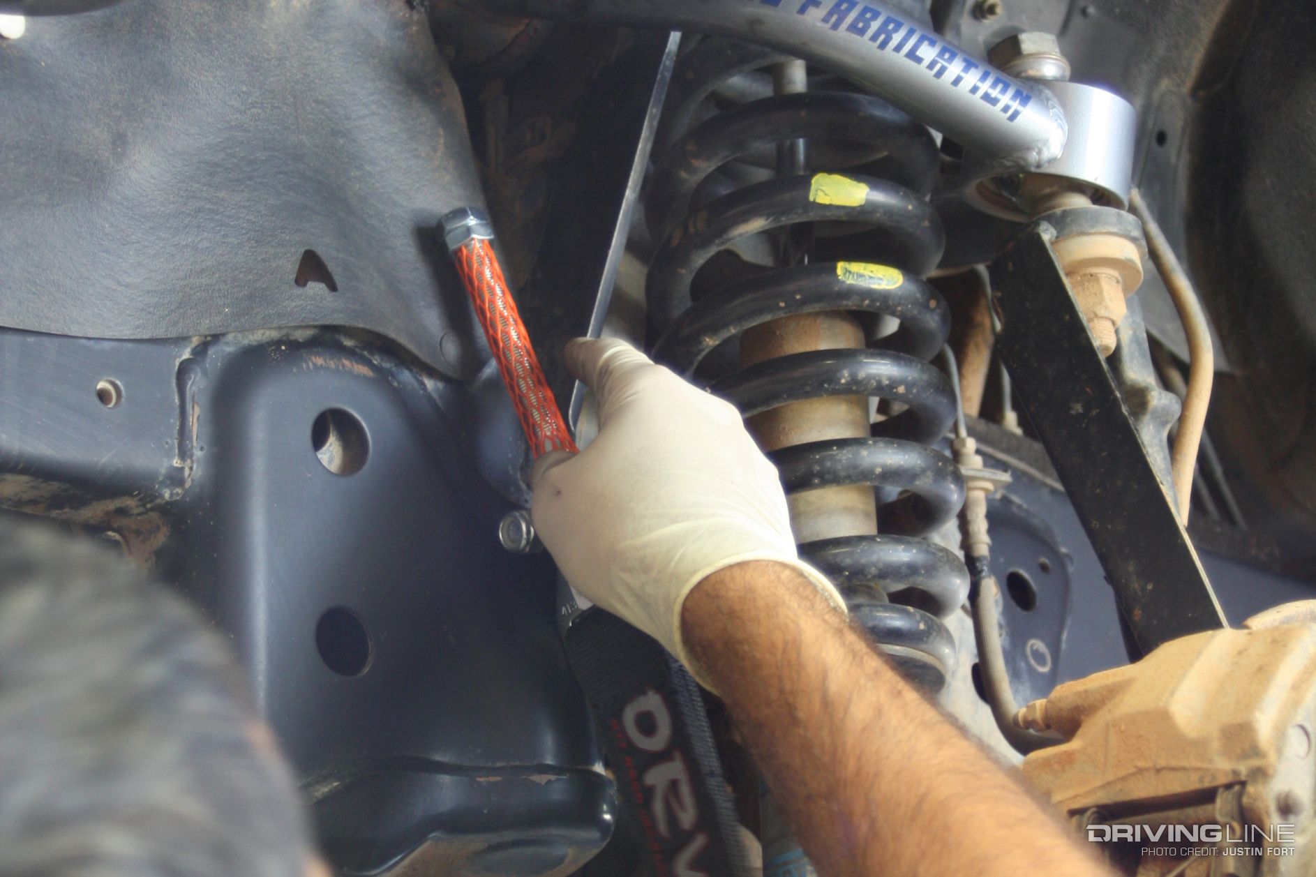 005-limit-straps-ORW-IFS-4Runner-test-fit-clevis-install-Total-Chaos