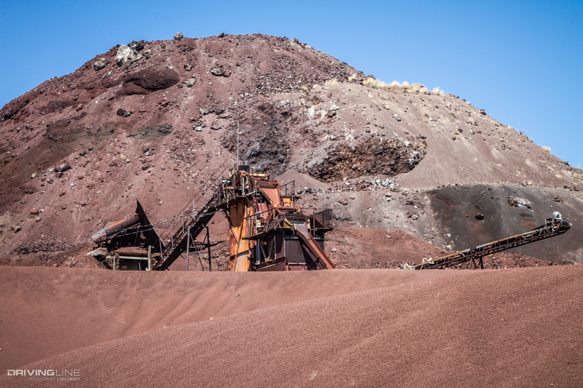 Cima Cinder Mine on Aiken Mine Trail