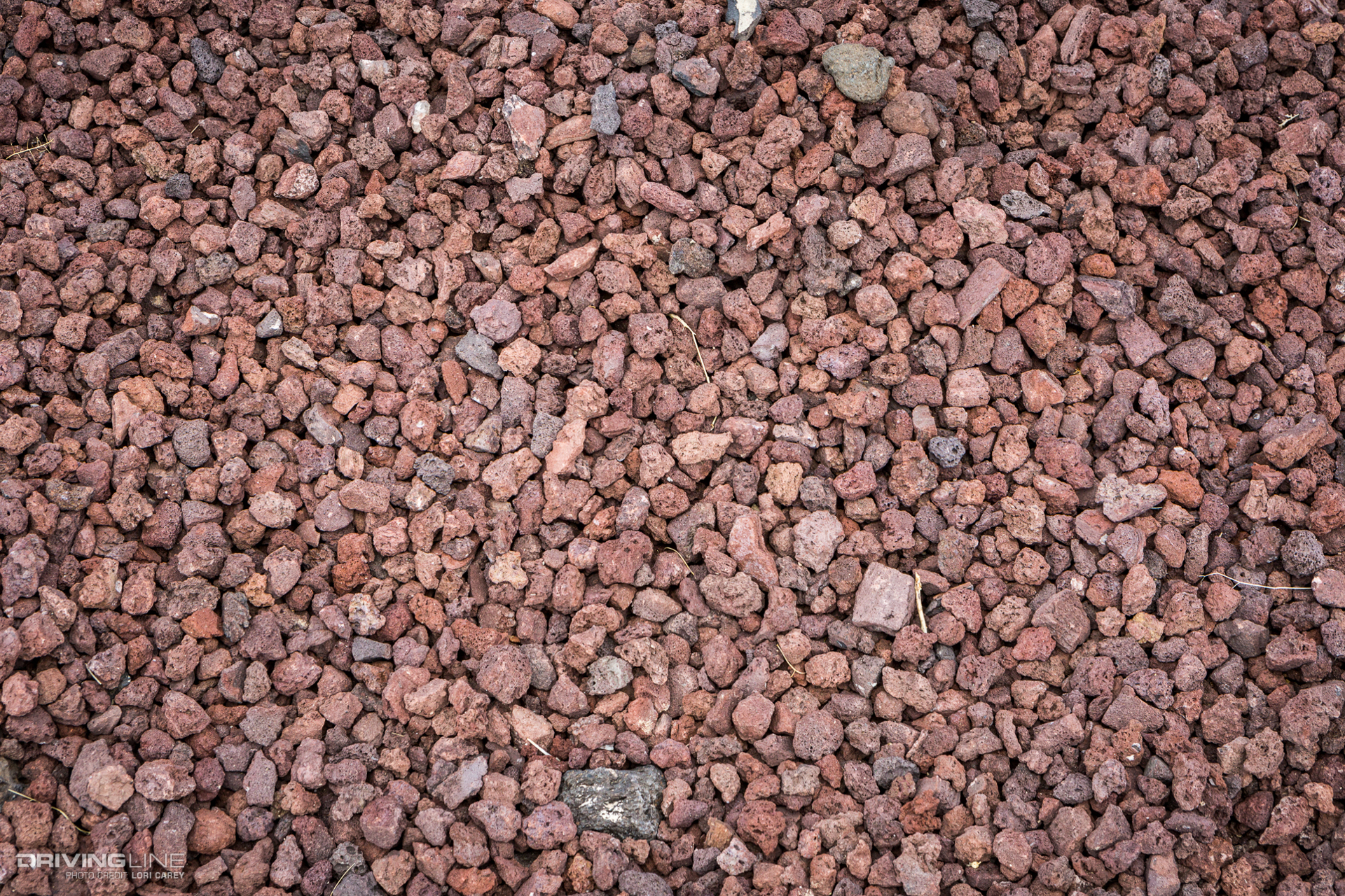 scoria on Aiken Mine Trail