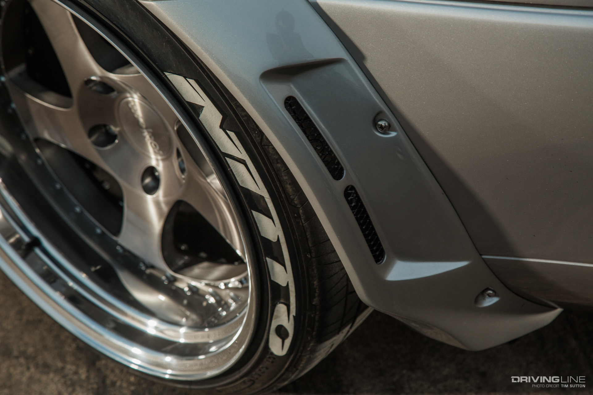 Nitto Invos and JT Mode Fender Flares on the Gas Monkey Garage LS-Swapped Porsche 996