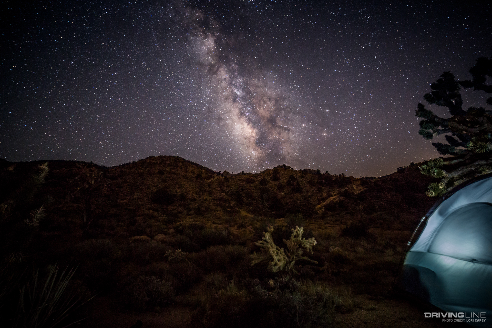 Off-Road Trail Review - Milky Way on Death Valley Mine Trail Mojave Desert