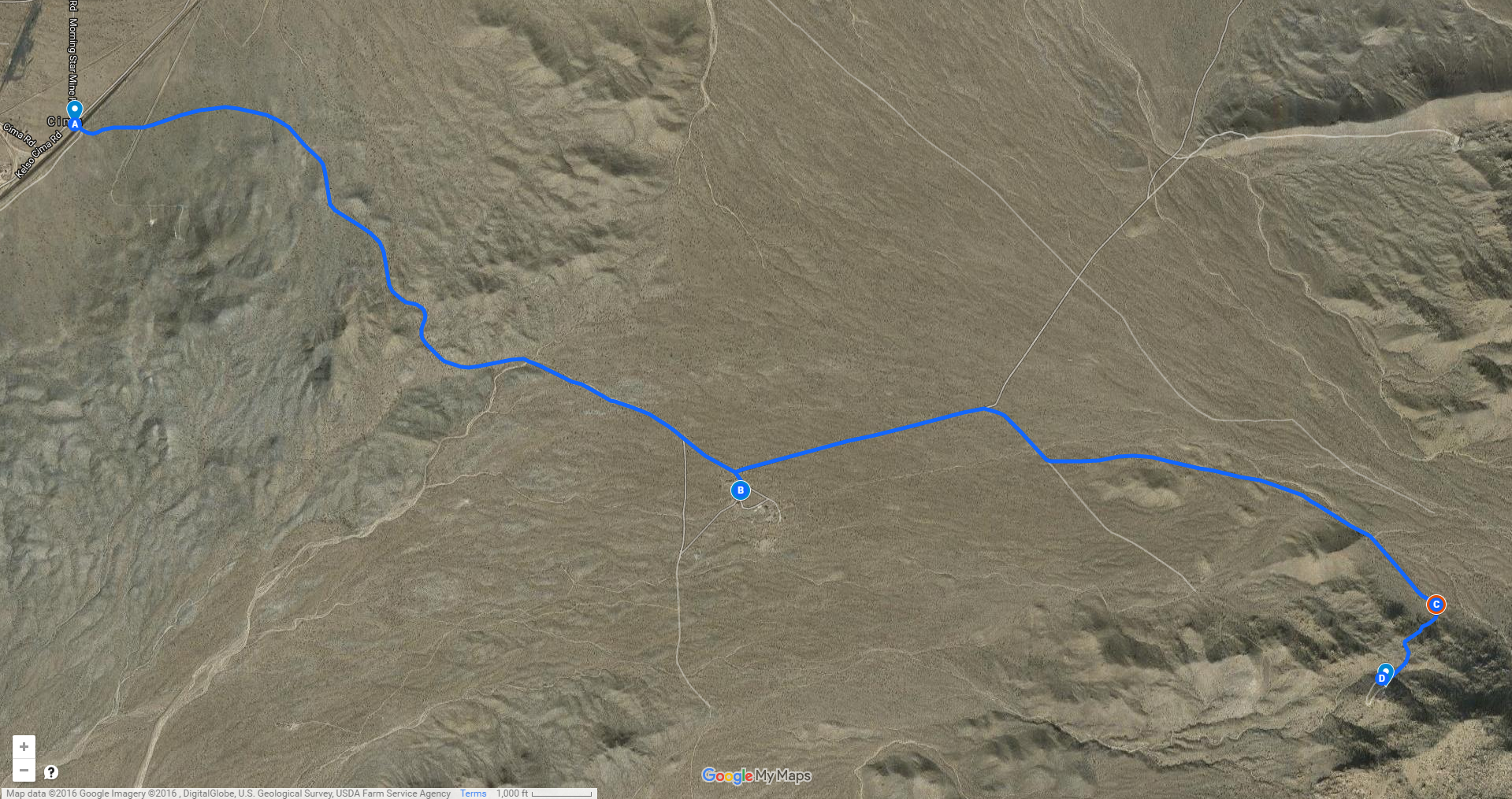 Off-Road Trail Review - Death Valley Mine Trail Mojave Desert