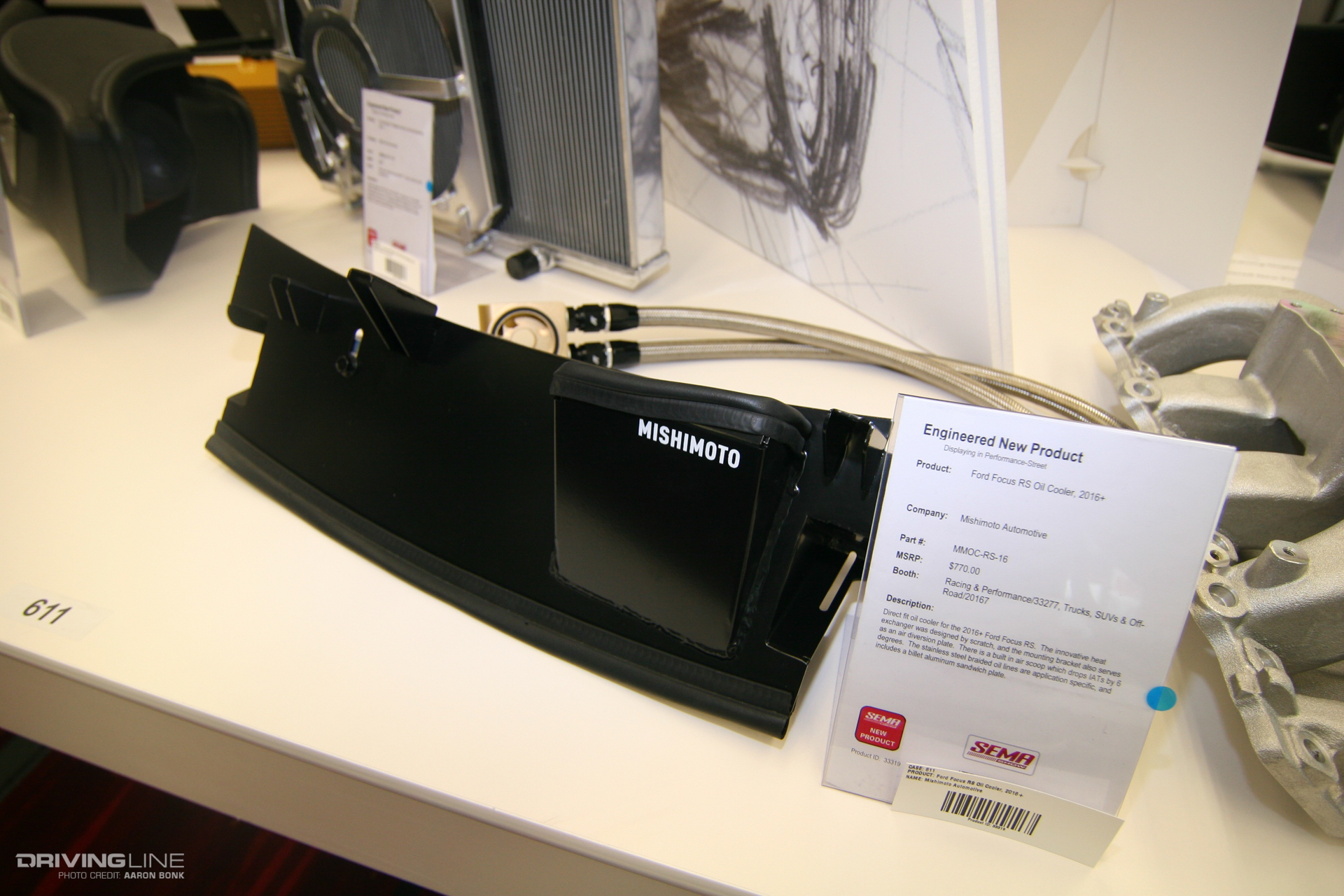 Mishimoto 2016+ Ford Focus RS Oil Cooler