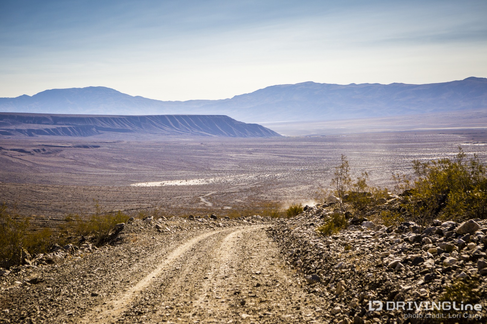 View of Panamint Valley from Surprise Canyon Road