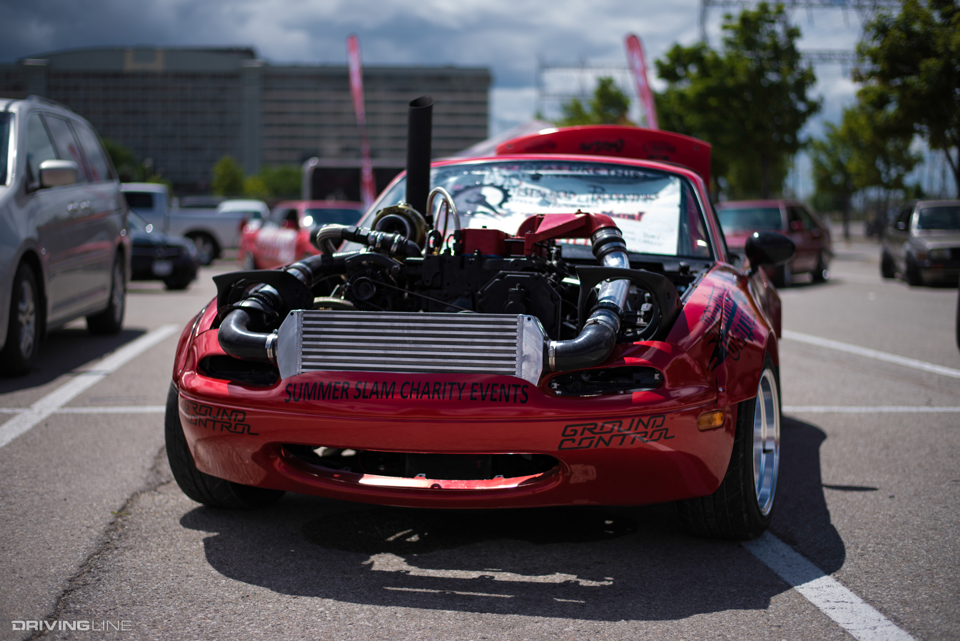 Miata with Cummins Engine