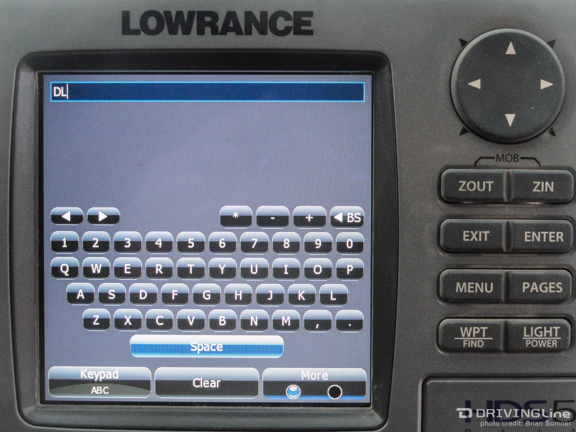 04 lowrance gps hds 5 review keyboard