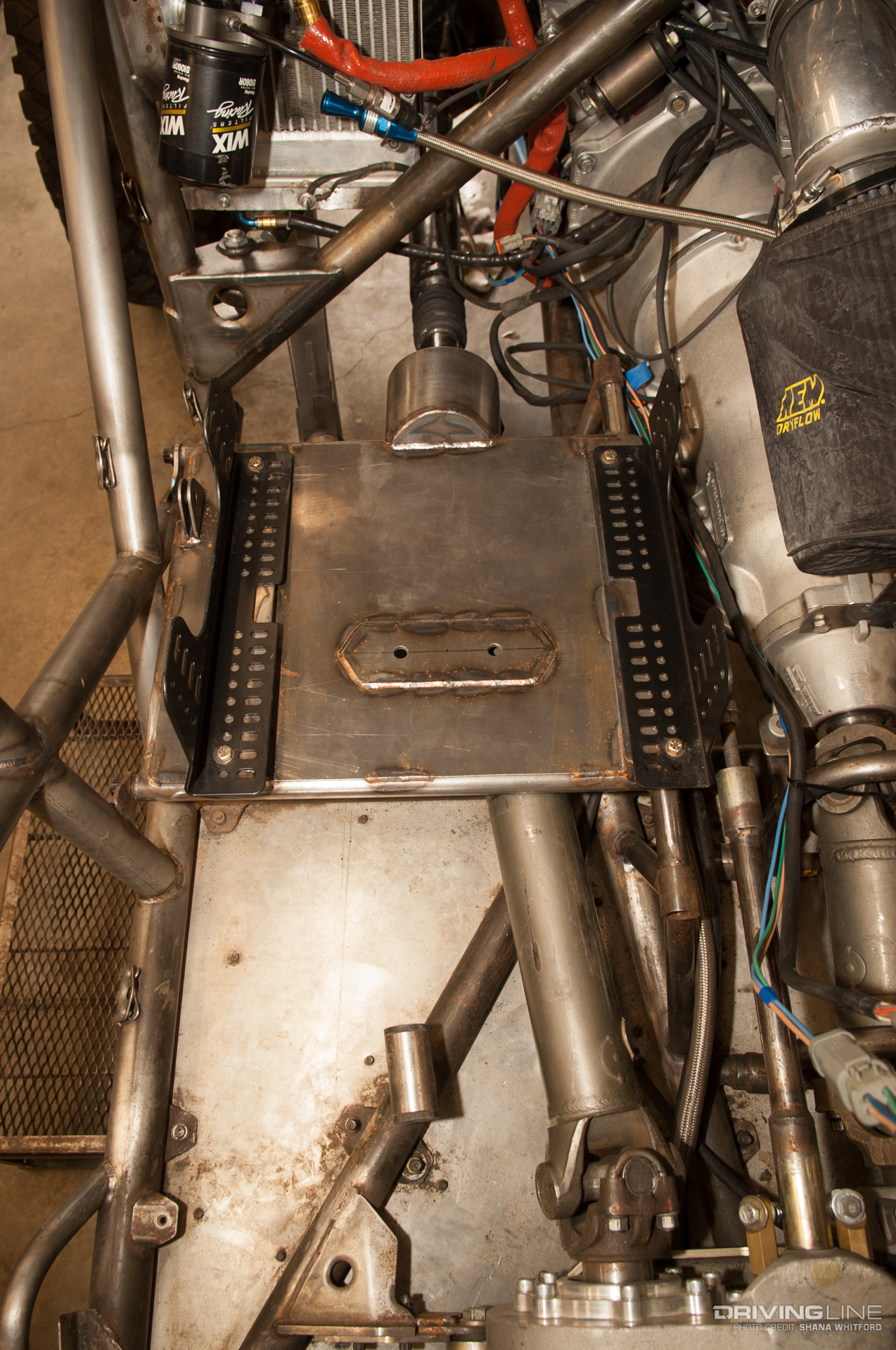 side-mounted radiator