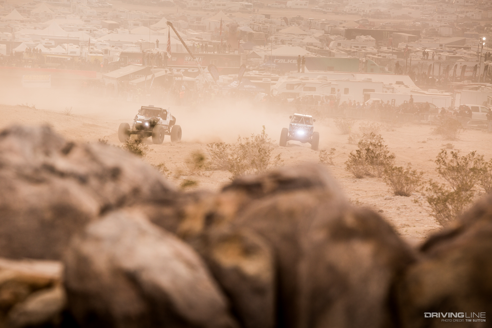 Dust at 2017 KOH Main Race Day