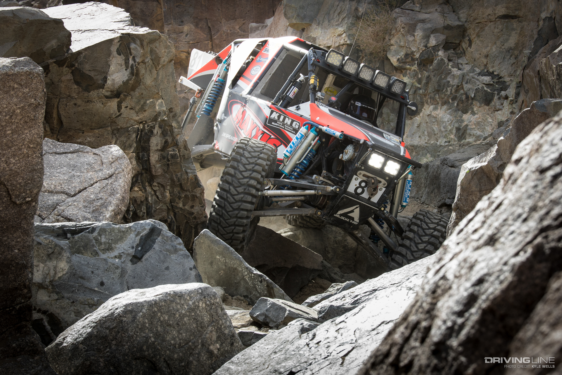 Levi Shirley 2017 KOH Main Race Day