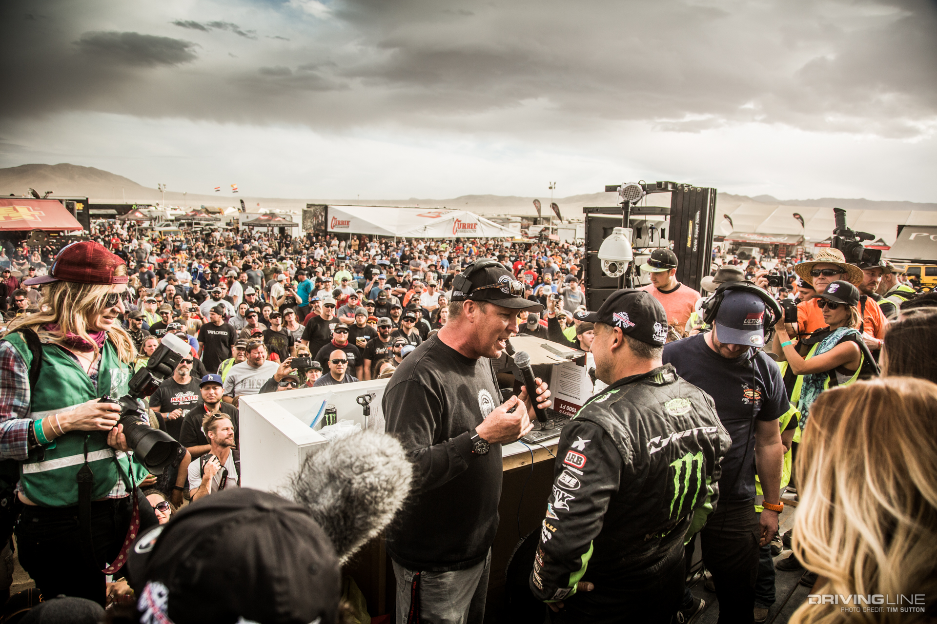 Finish Line Celebration Shannon Campbell 2017 KOH Main Race Day