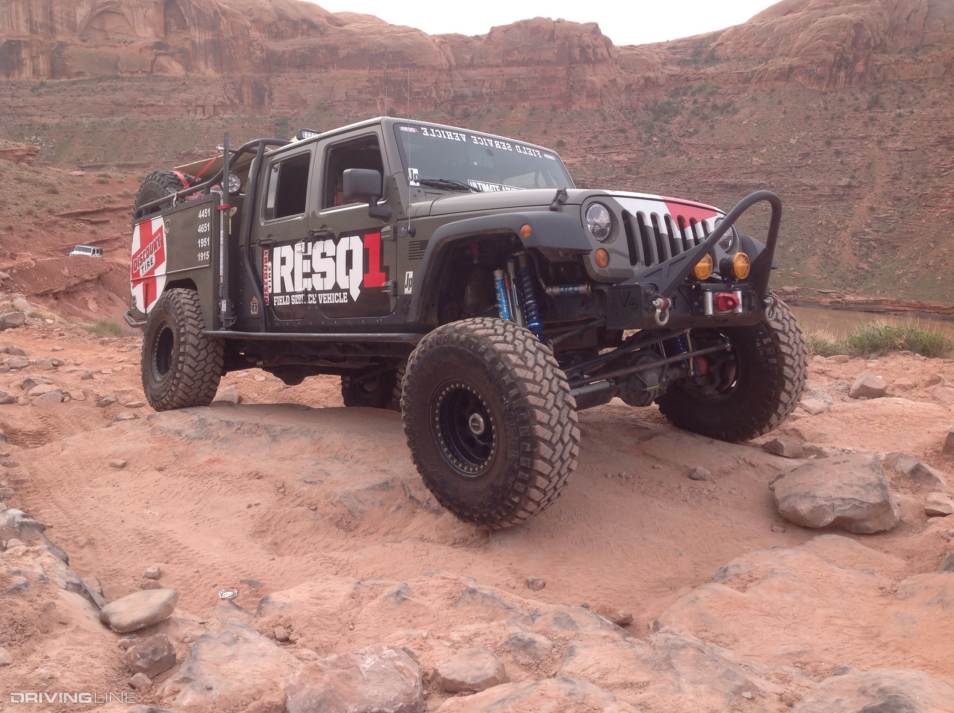 Discount Tire on Poison Spyder