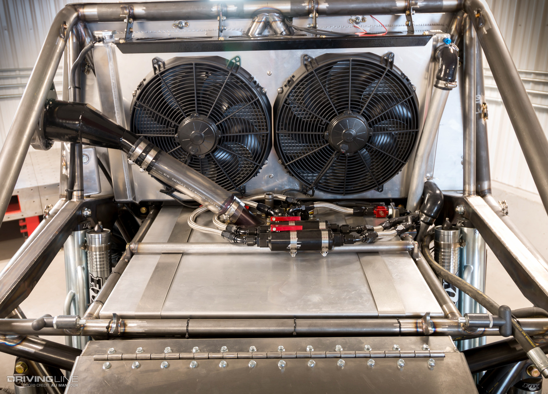 Miller Motorsports Pro Series twin electric puller fans