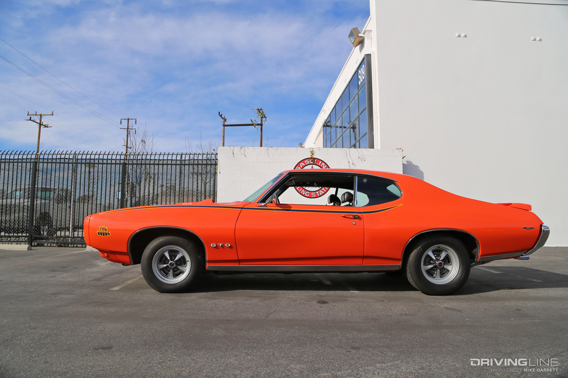 Orange 1969 Pontiac GTO