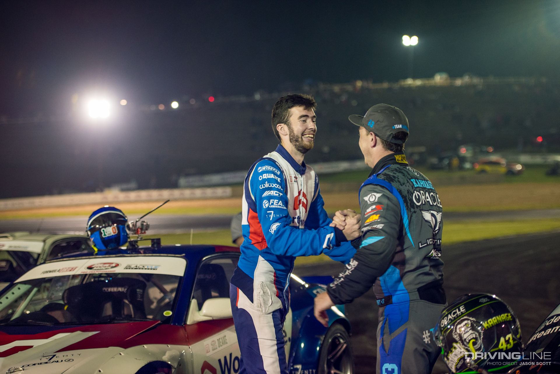 Deane and Kearney shake hands