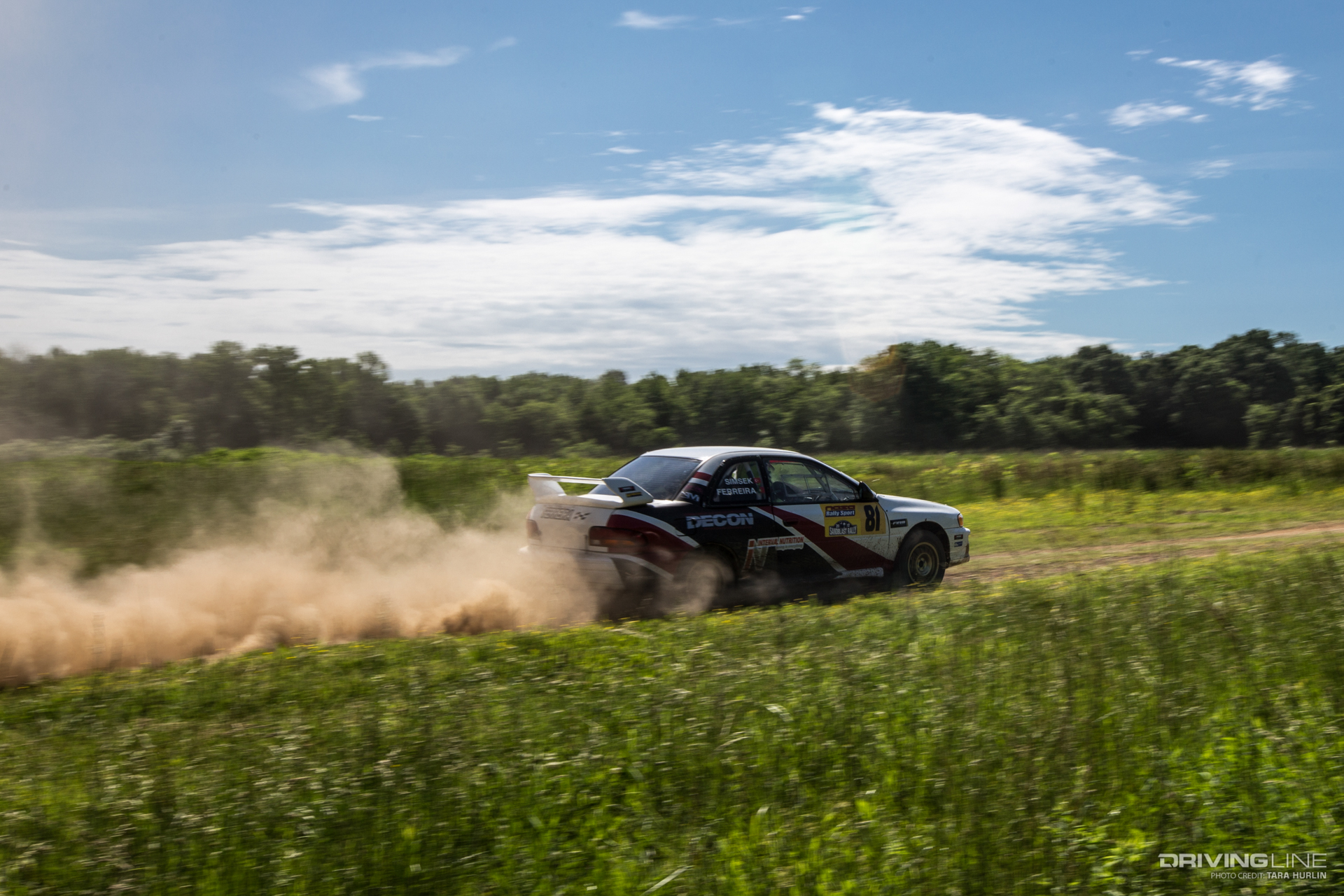 Rally car rides Hyperfest