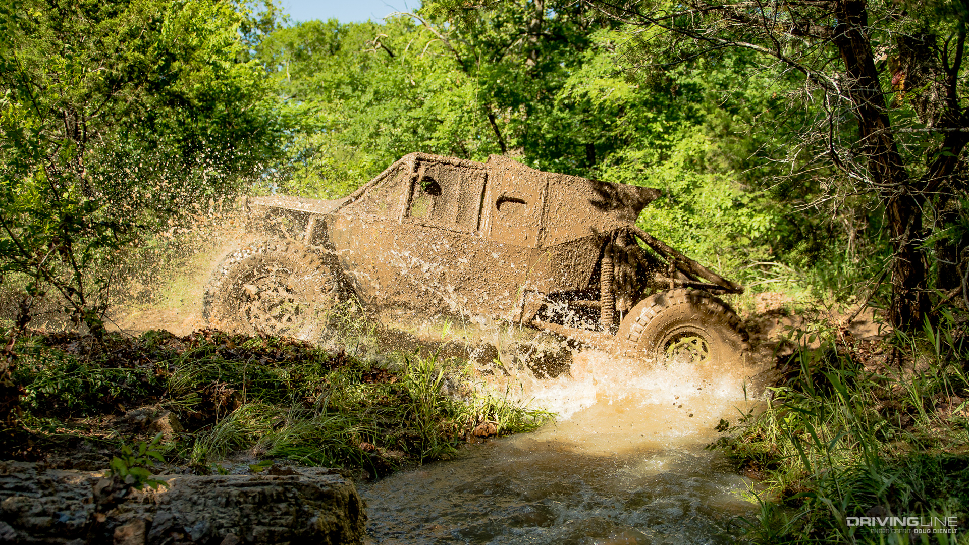 Wayland Campbell at Ultra4 Clash at the Cross Bar Oklahoma