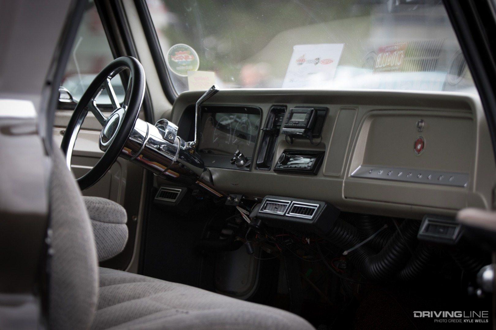 The C10's interior