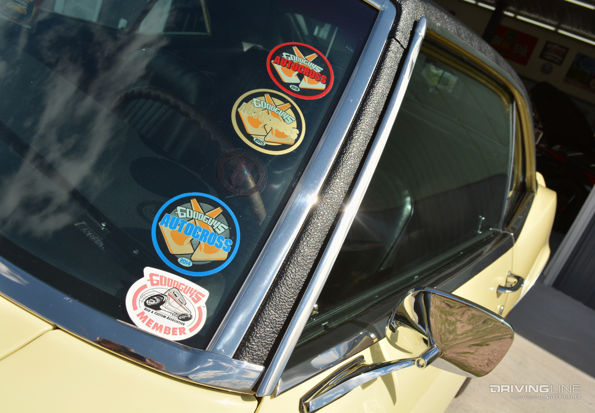 1st-gen Camaro windshield