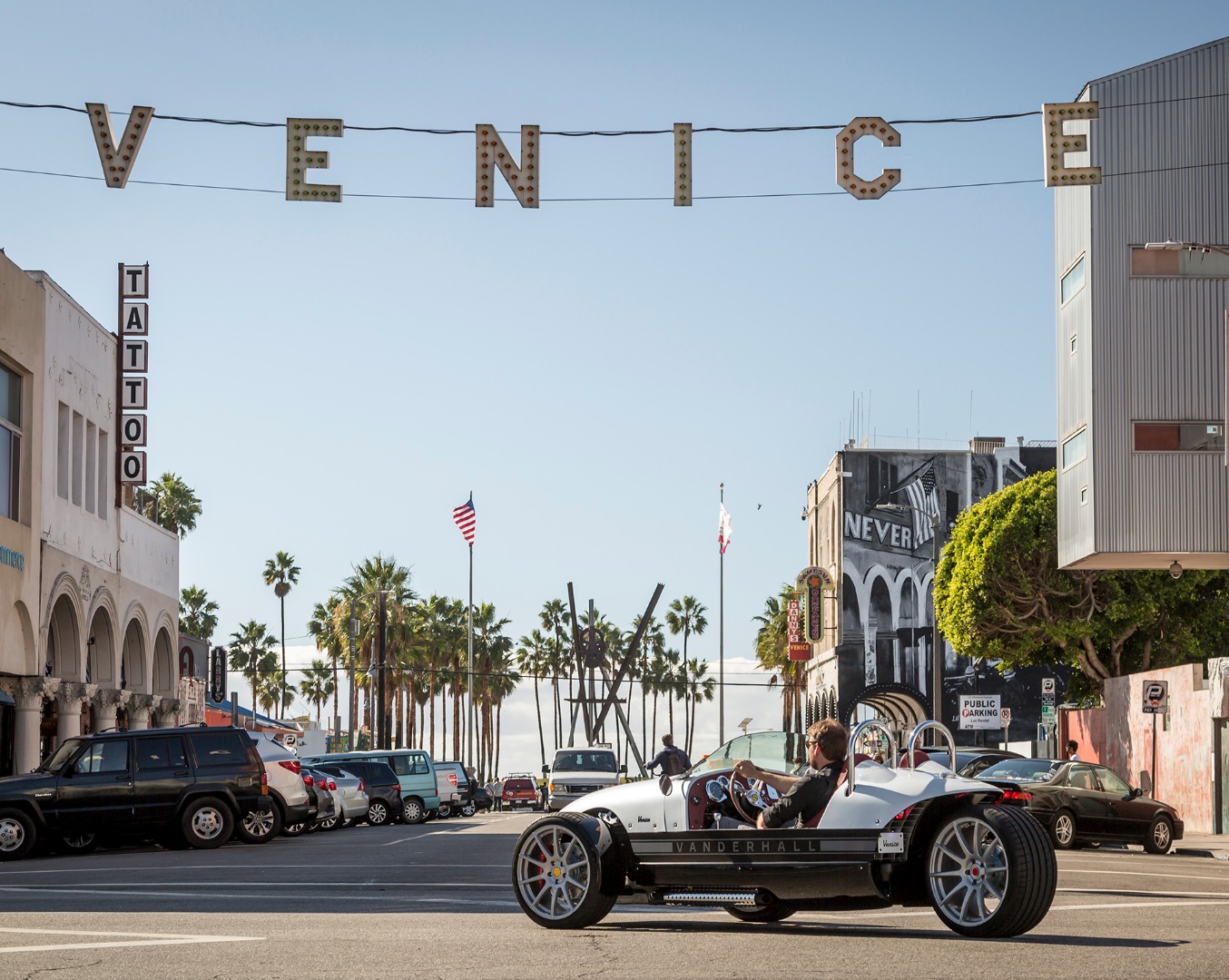 Vanderhall Venice three wheeler