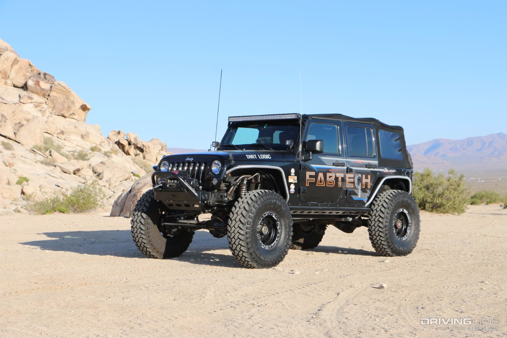 003 fabtech wrangler rubicon far 3quarter
