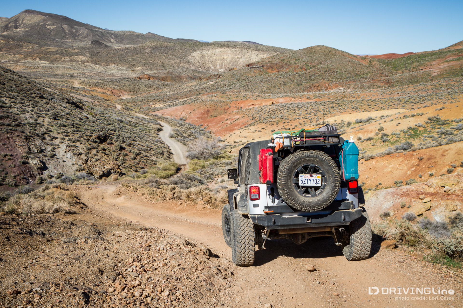 005 jeep wrangler mojave desert trail
