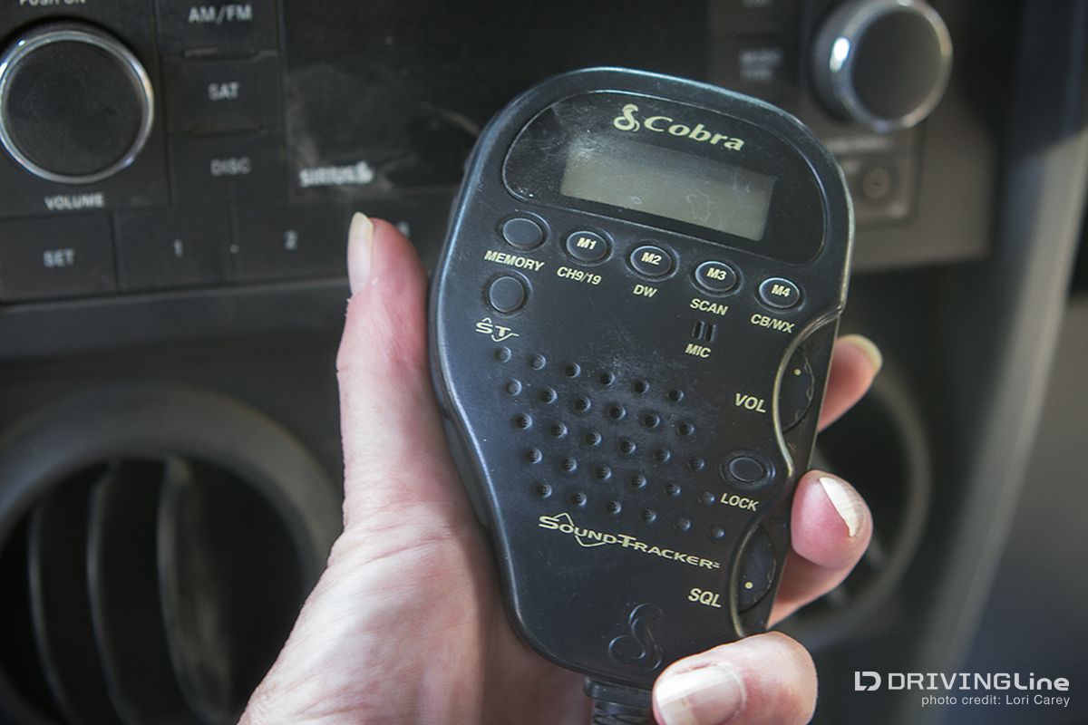 Cobra handheld CB radio