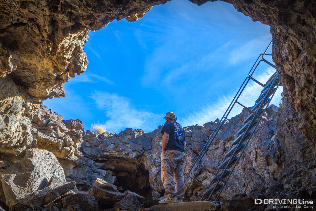 Lava tube, Mojave National Preserve