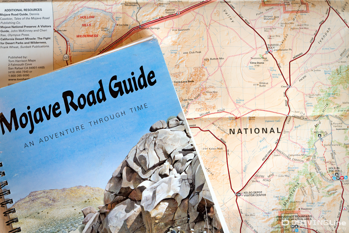 Mojave Road Guide book and map