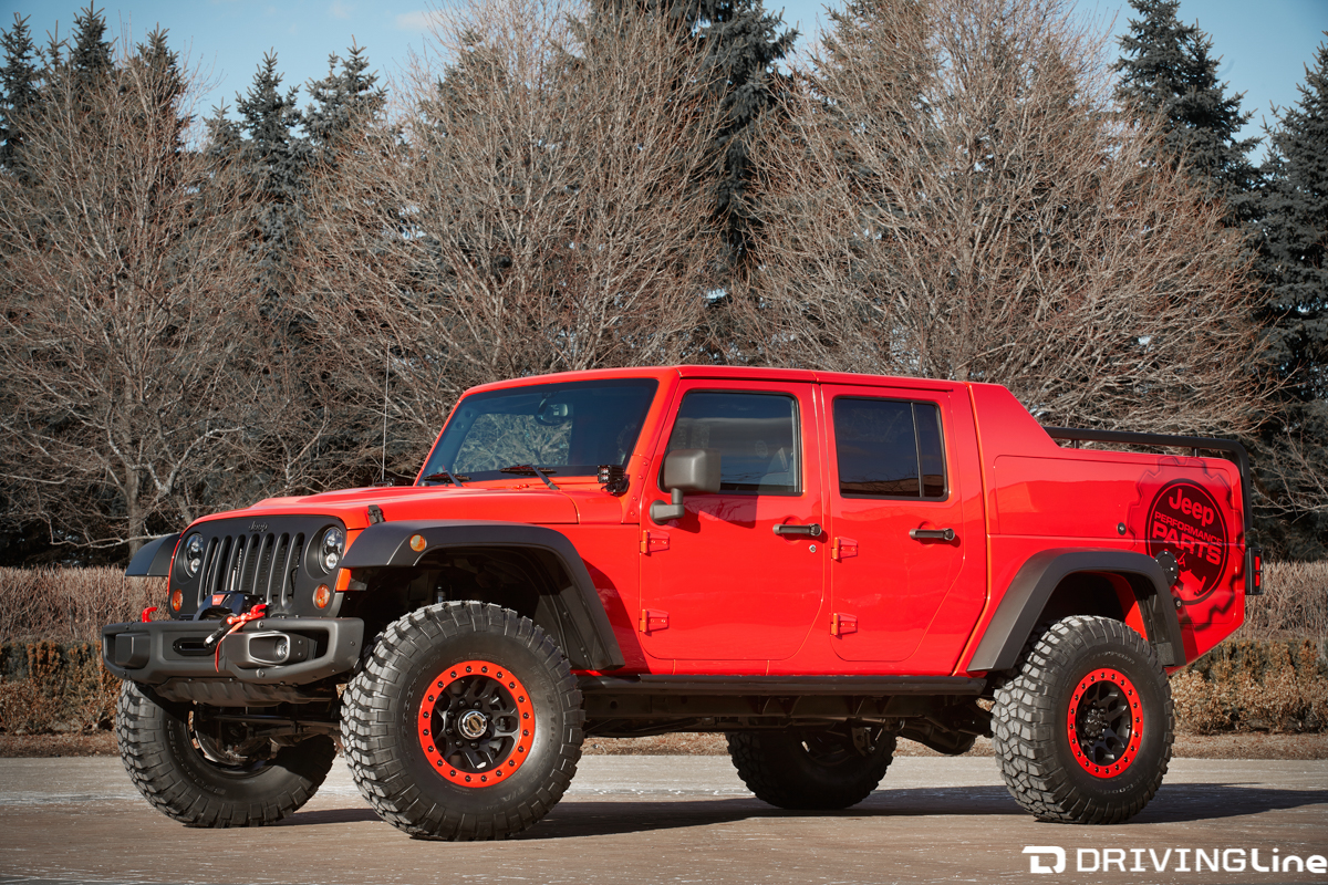 Jeep® Wrangler Red Rock Responder Concept