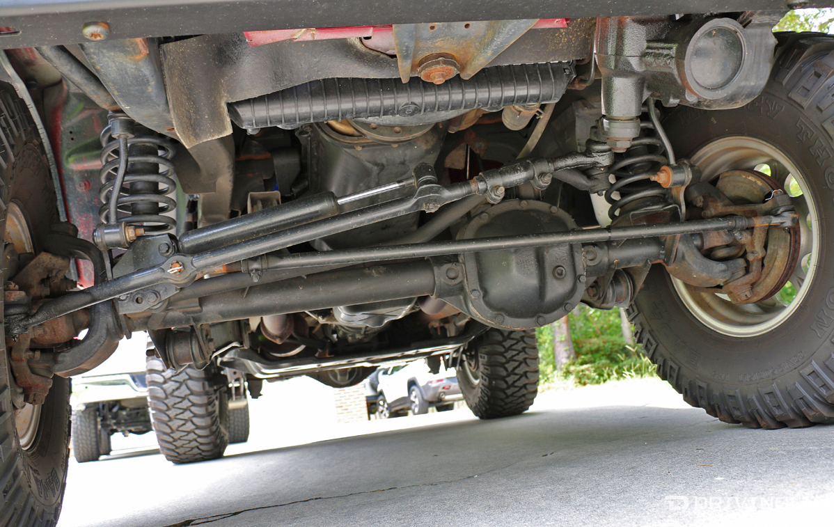Jeep Wrangler Dana 30 front axle
