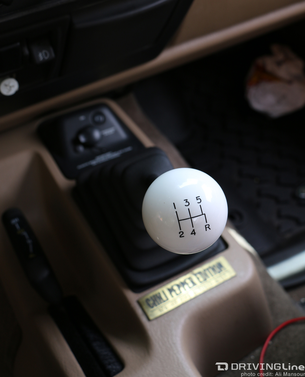 Jeep Wrangler TJ AX-15 shifter