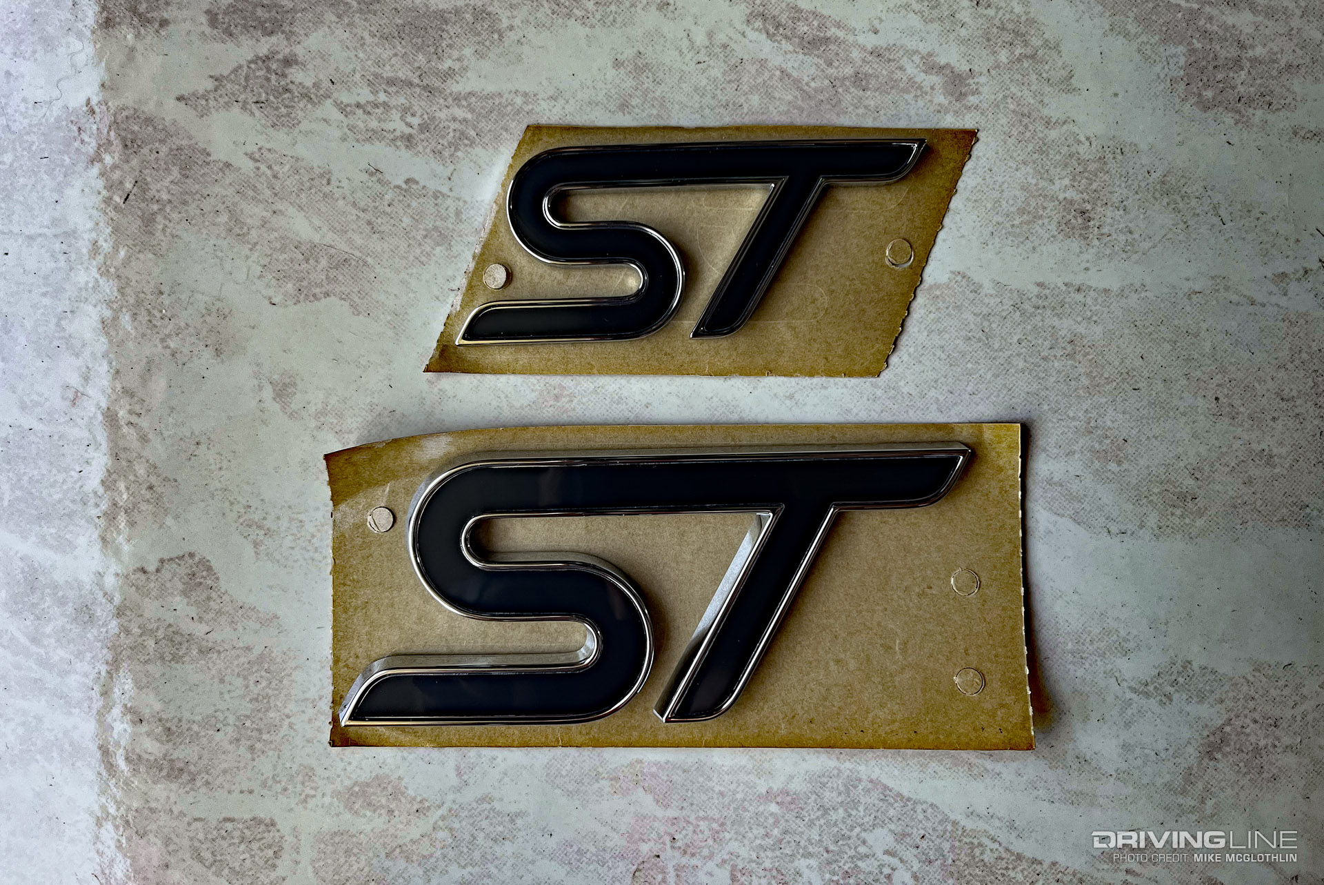 Black Ford Explorer ST Badges