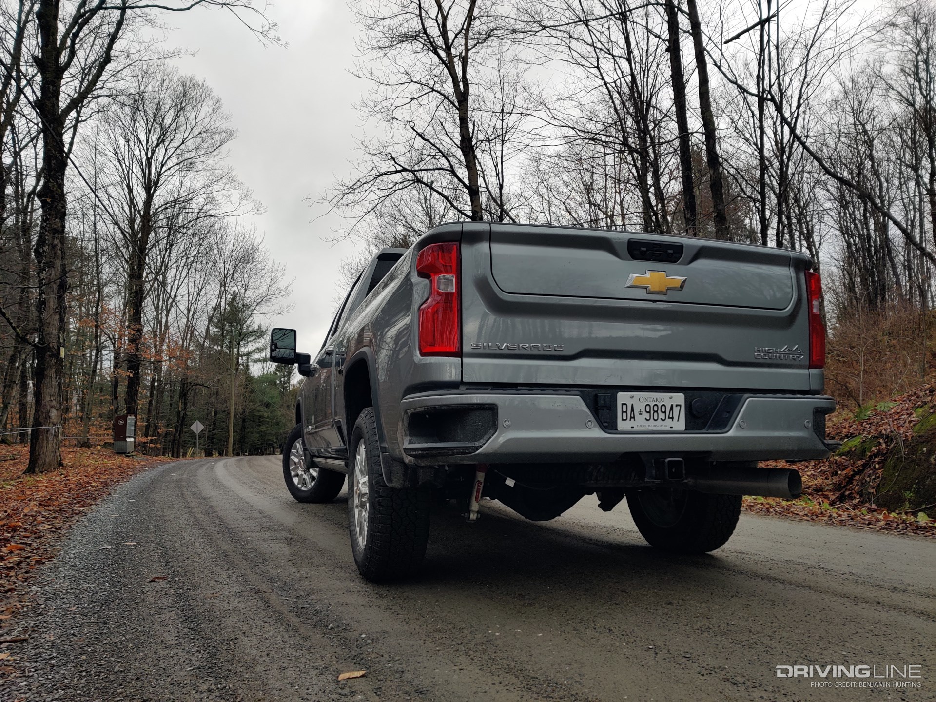 2024 Chevrolet Silverado 2500 HD High Country rear 3/4 view