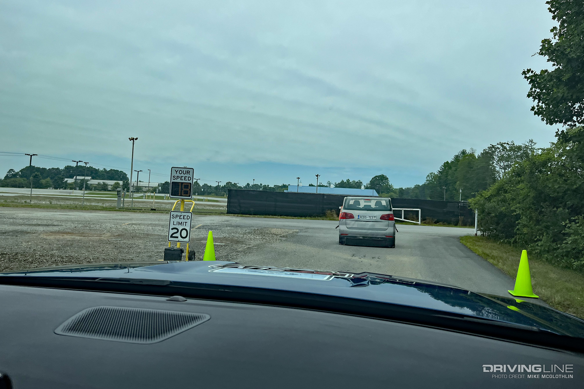 Ford Performance Racing School Pre Collision Assist Simulation