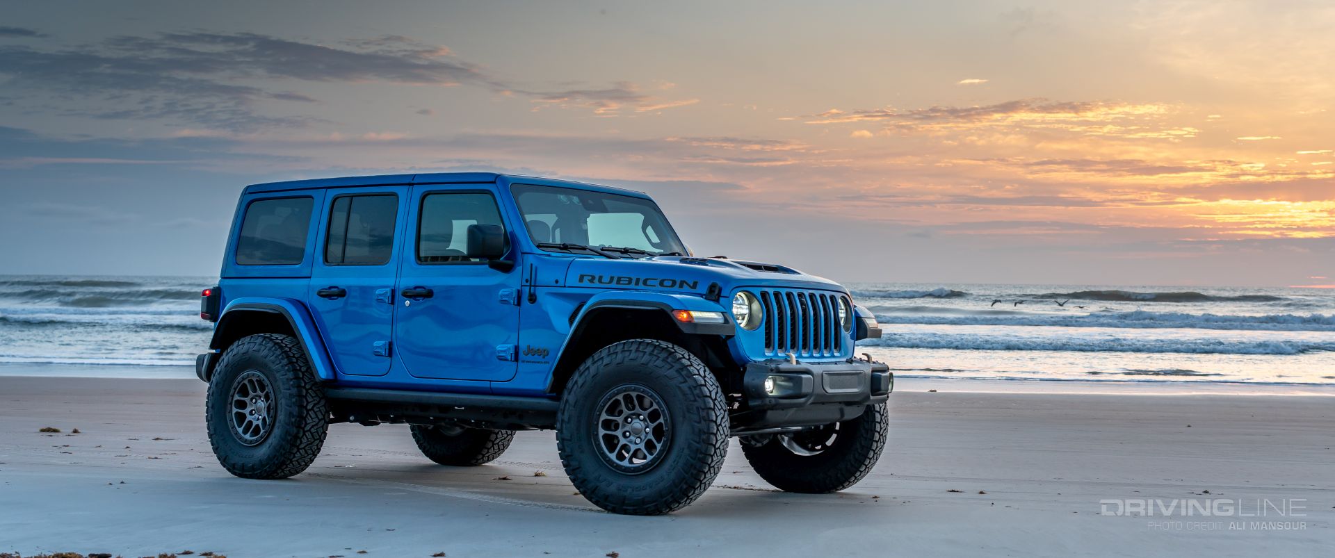 HydroBlue 2023 Jeep Wrangler Rubicon 392 on 37" Nitto Recon Grapplers A/T sunrise Daytona Beach